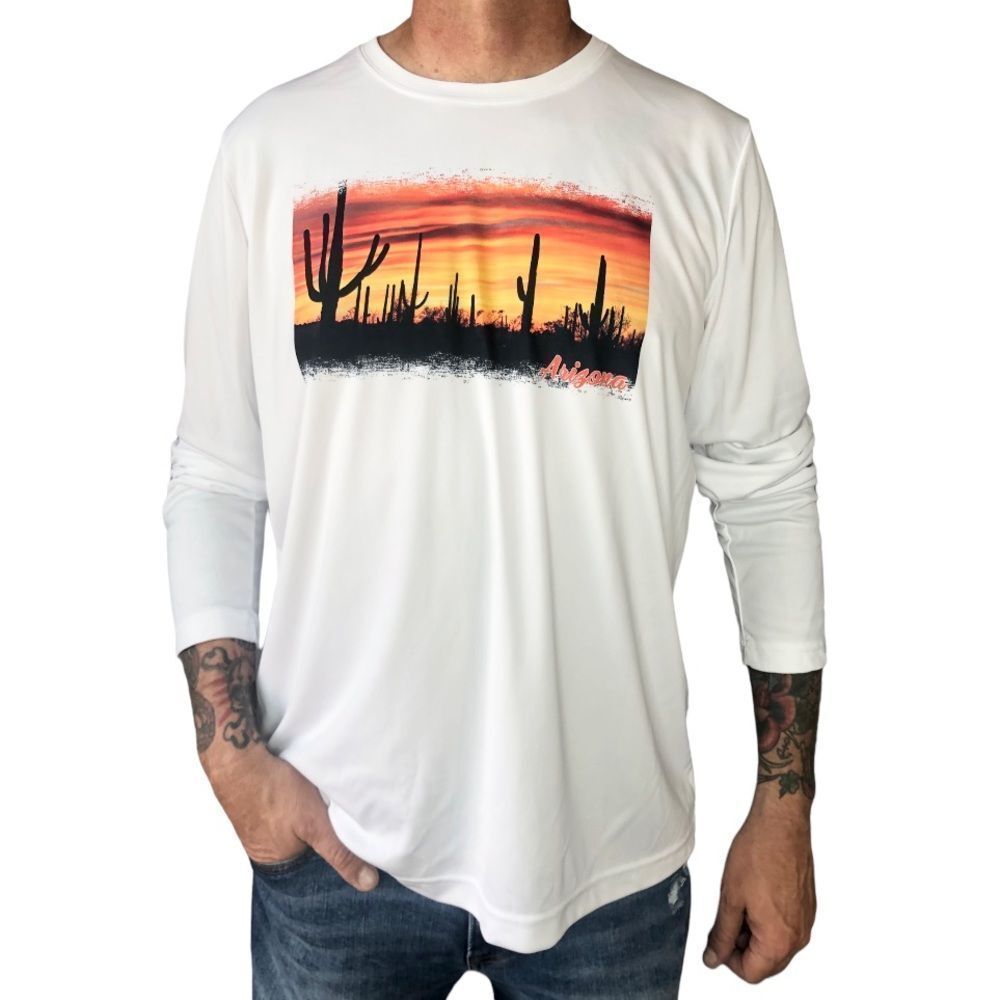 Artisans Arizona Cool Dry Long Sleeve Graphic Tee sz XL